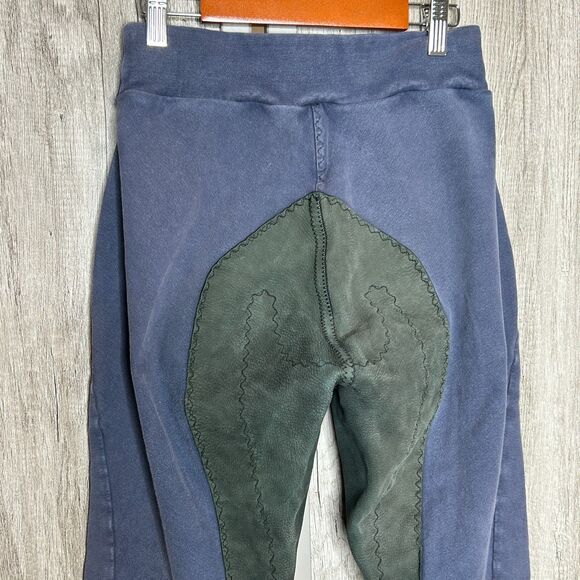 Vintage Equissentials Pants Breeches Blue and Gray Made in USA - Picture 6 of 9